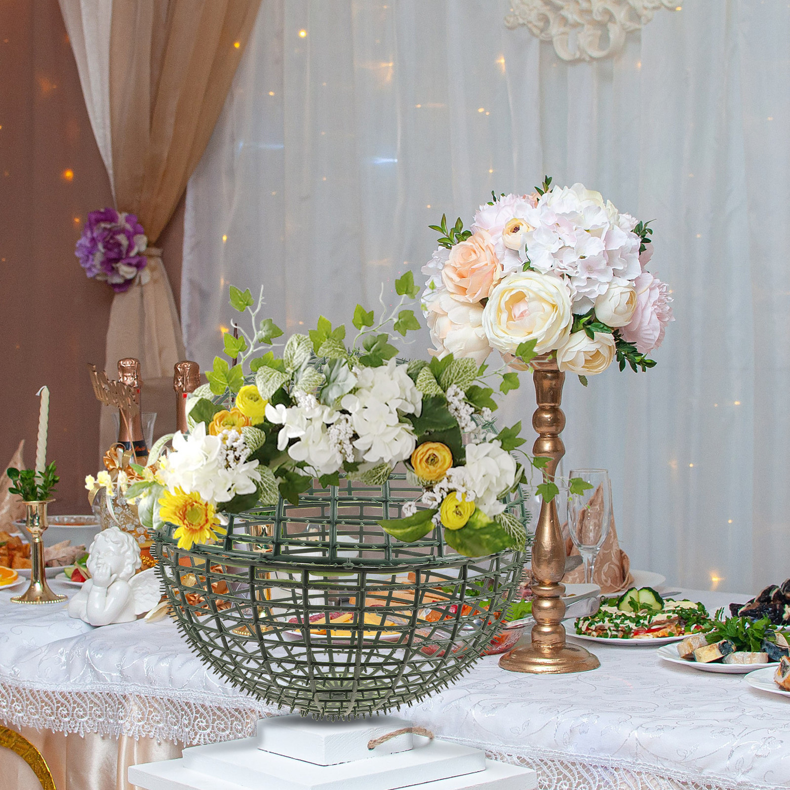 3Pcs Decorative Flower Ball Ho - Wedding Support avis et prix