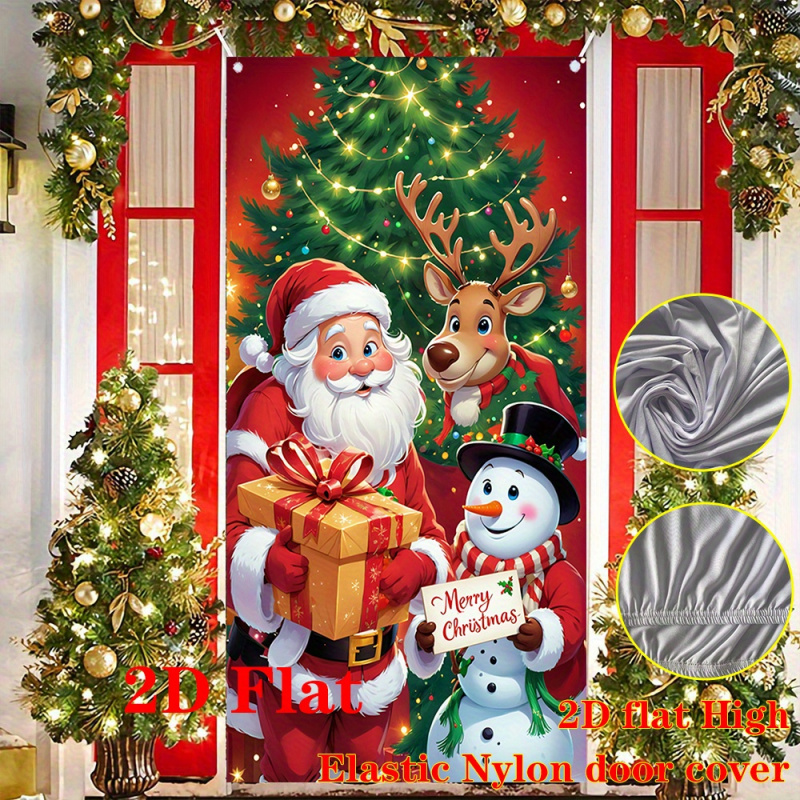1pc 2D flat door frame Santa C - Wedding Power Supply avis et prix