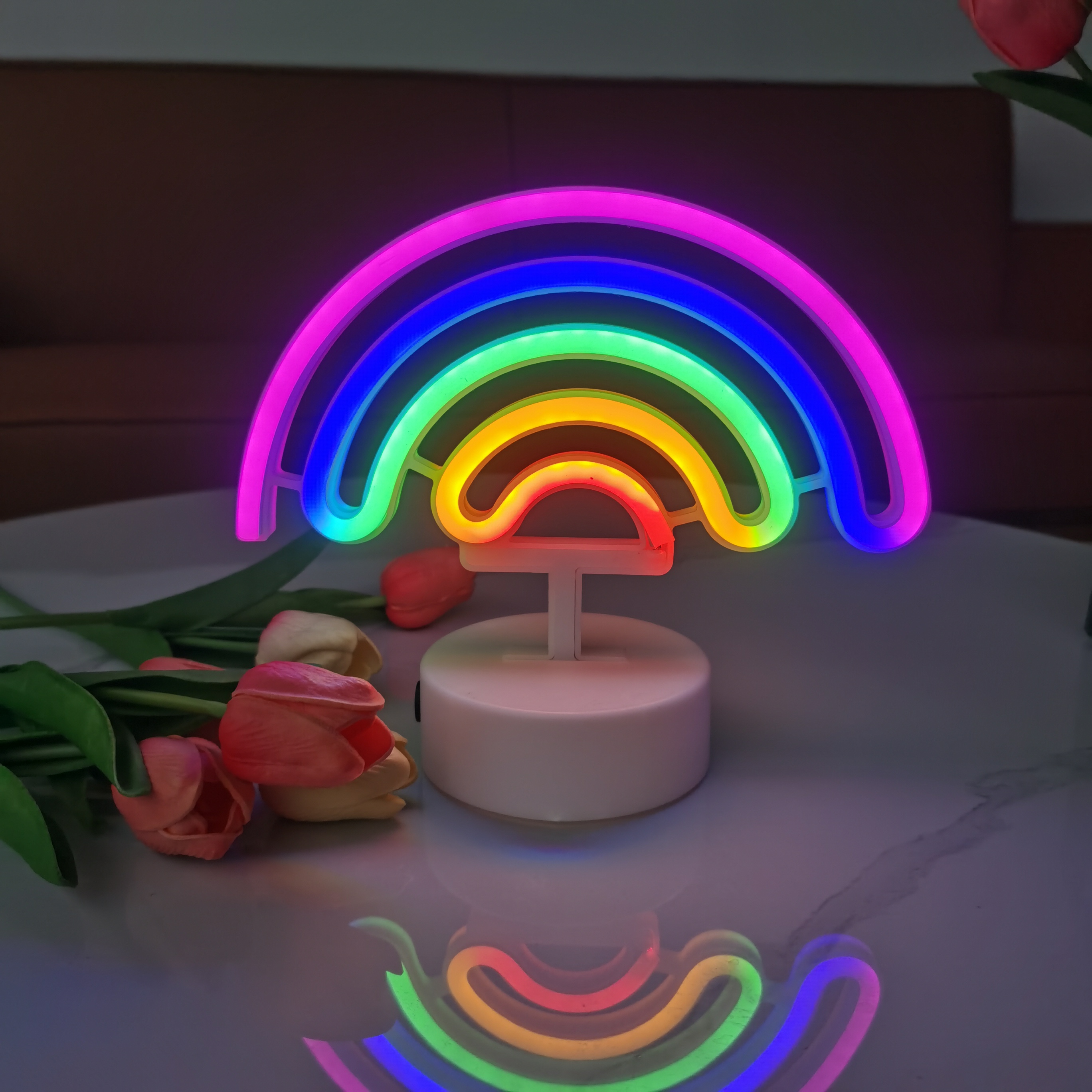Cute Rainbow Neon Lights, USB  - Wedding Power Supply avis et prix