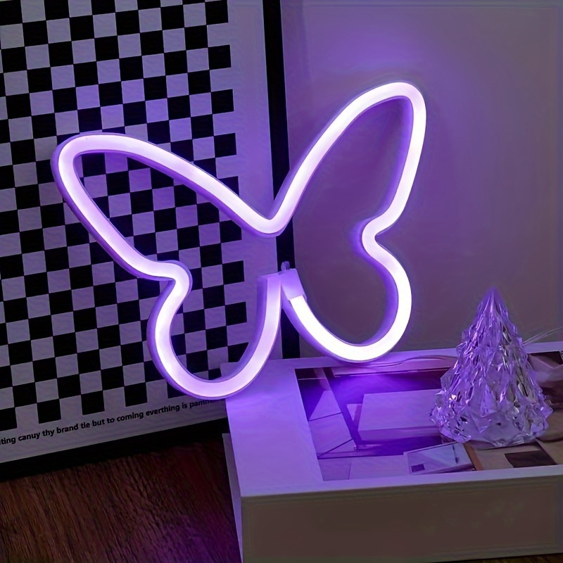 LED butterfly neon lights, USB - Wedding Power Supply avis et prix