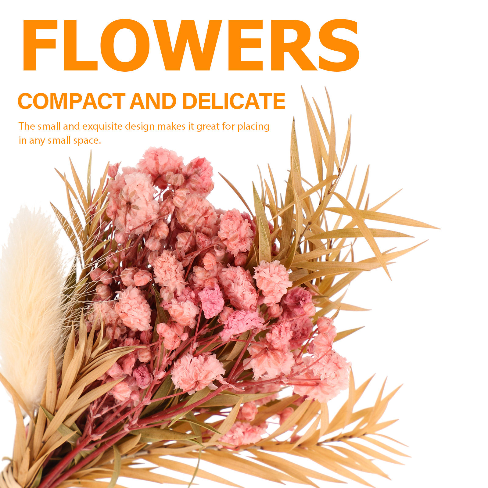 3Pcs Mini Dried Floral Bouquet - Flower Girl Basket avis et prix