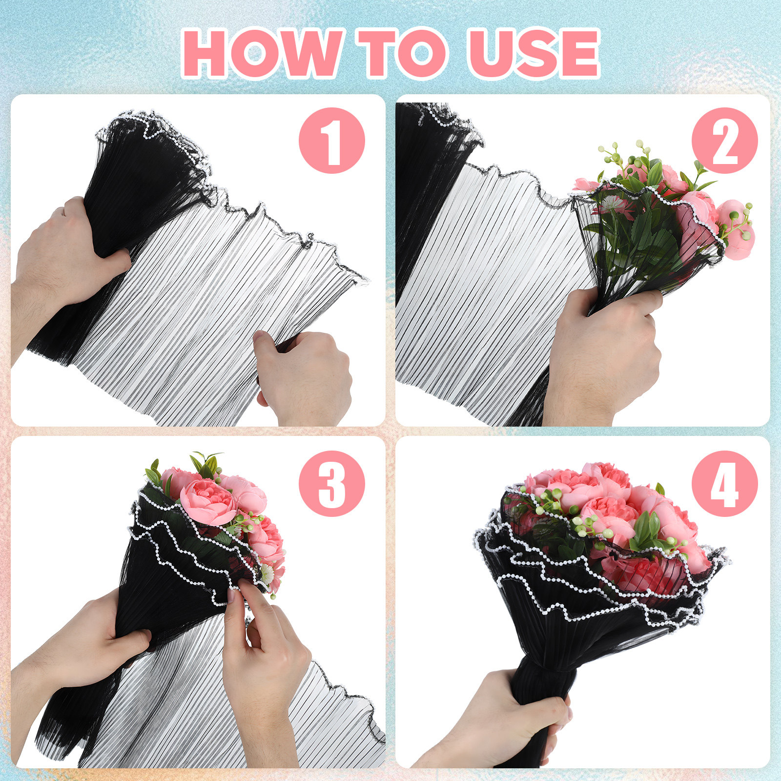 6Pcs Wave Texture Decorative W - Wedding Support avis et prix