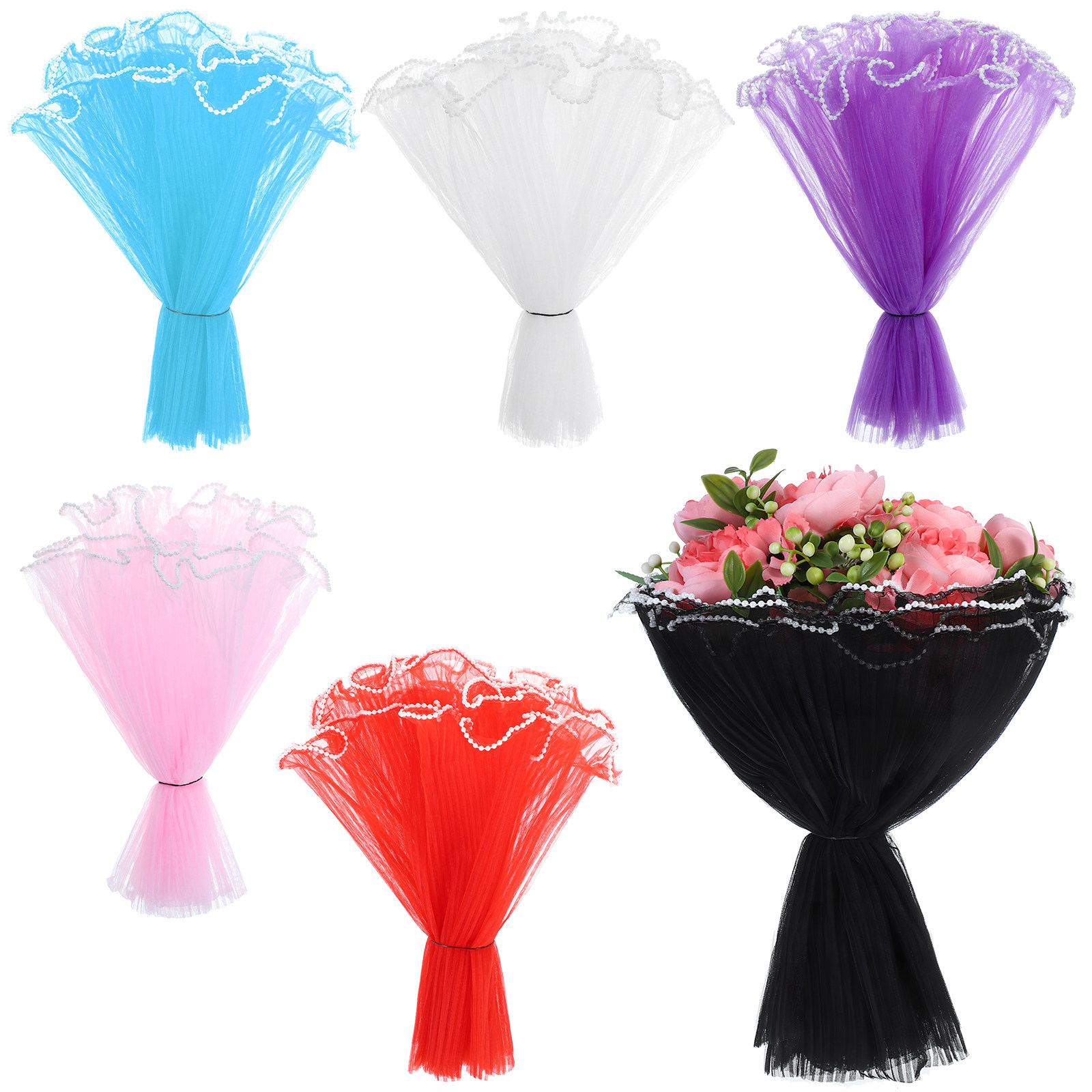 6Pcs Wave Texture Decorative W - Wedding Support avis et prix