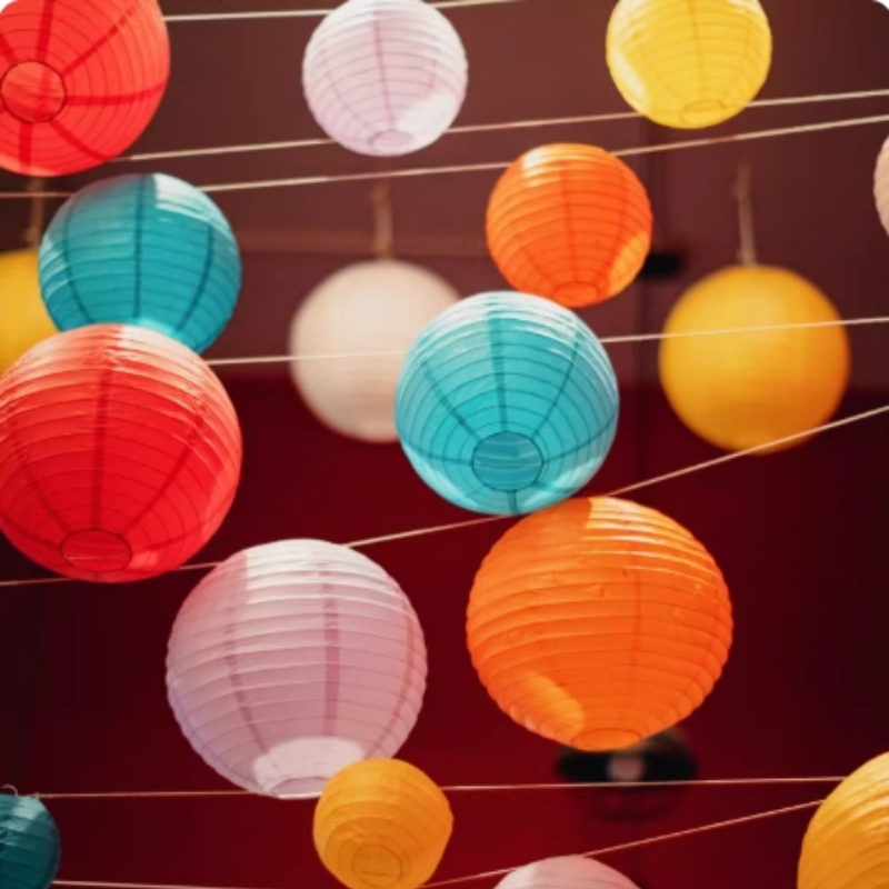 Multicolor Chinese Paper Lante - Supply Wedding Venue avis et prix