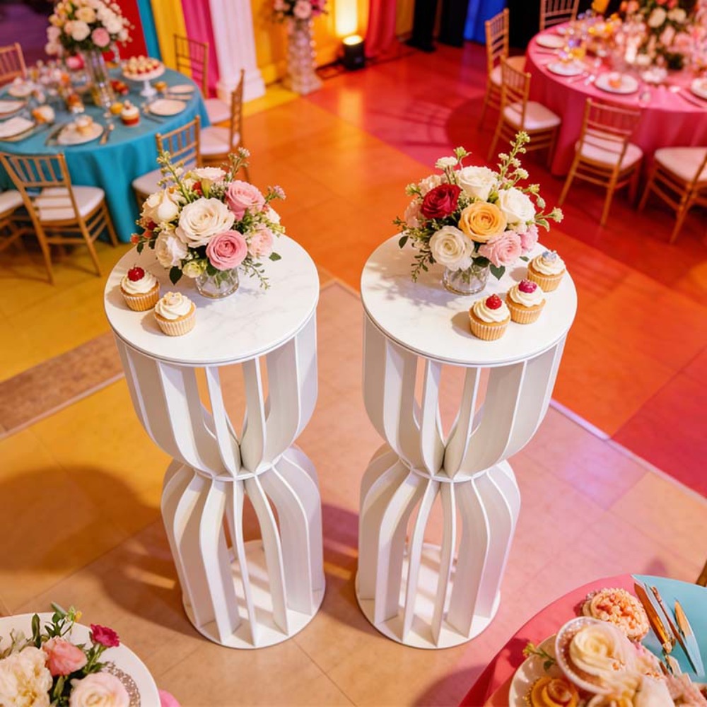 Hourglass PVC Roman Column Flo - Wedding Supply Rentals avis et prix