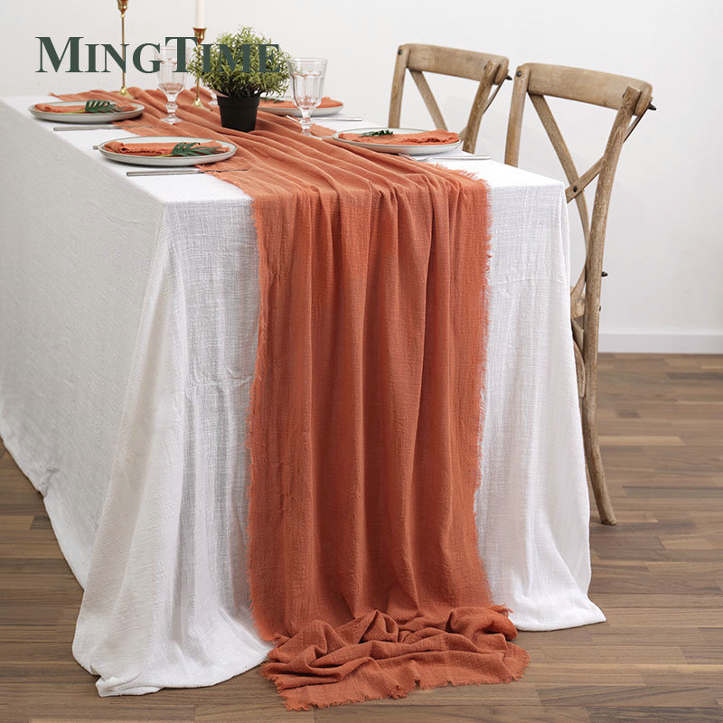 Table Runners Rustic Cotton Ga - Wedding Supply Rentals avis et prix