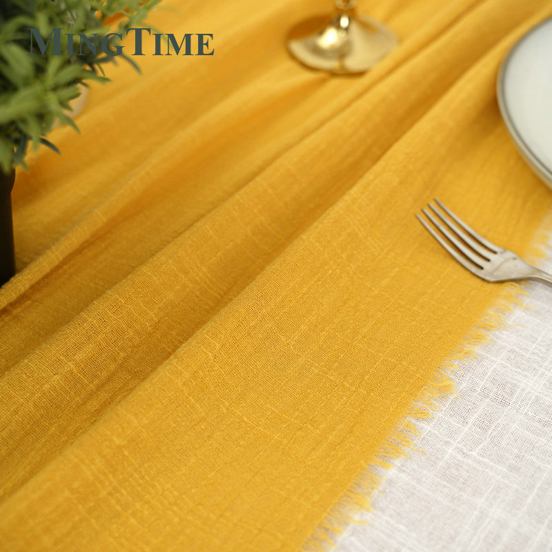 Table Runners Rustic Cotton Ga - Wedding Supply Rentals avis et prix