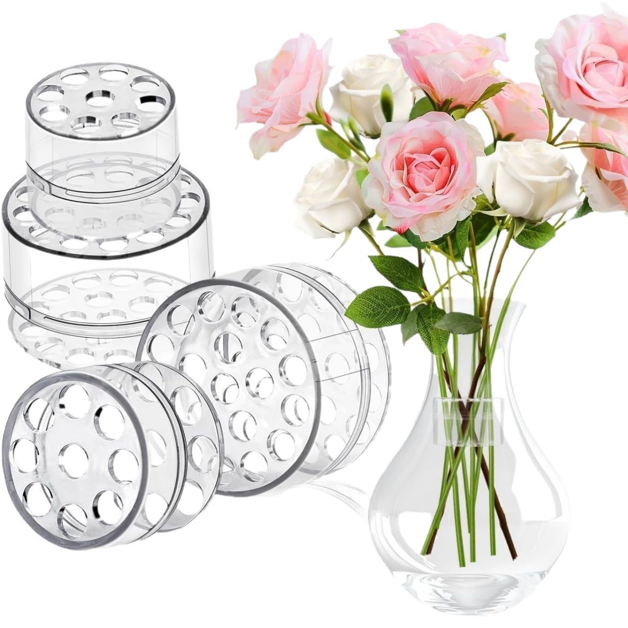Spiral Ikebana Stem Holder for - Flower Girl Basket avis et prix