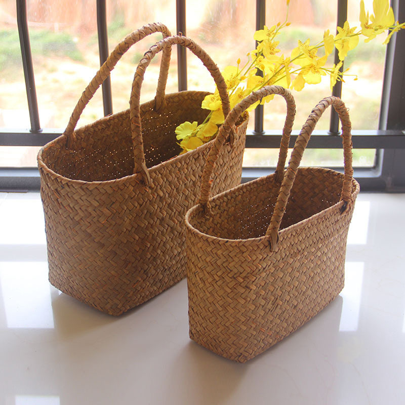 Seaweeds Woven Basket Flower B - Flower Girl Basket avis et prix