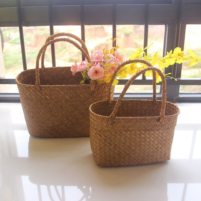 Seaweeds Woven Basket Flower B - Flower Girl Basket avis et prix
