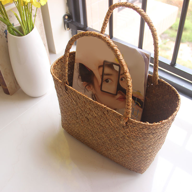 Seaweeds Woven Basket Flower B - Flower Girl Basket avis et prix