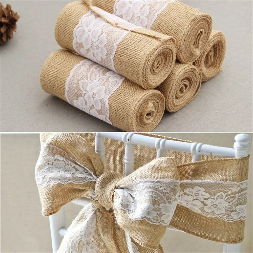 10PC Linen Chair Back Decorati - Supply Wedding Venue avis et prix