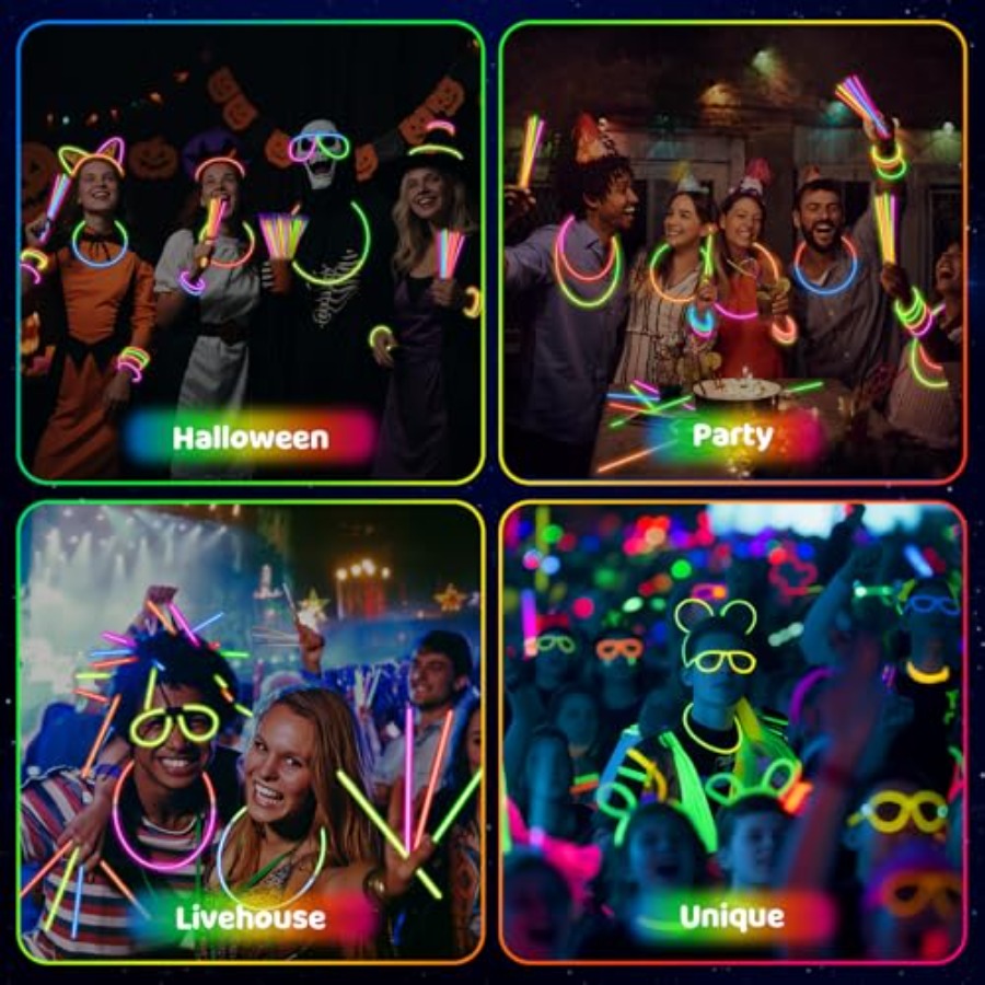Mega-L Glow Sticks Party Suppl - Wedding Supply Co avis et prix