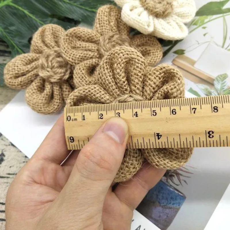 10Pcs Handmade Natural Jute Bu - Wedding Supply Rentals avis et prix