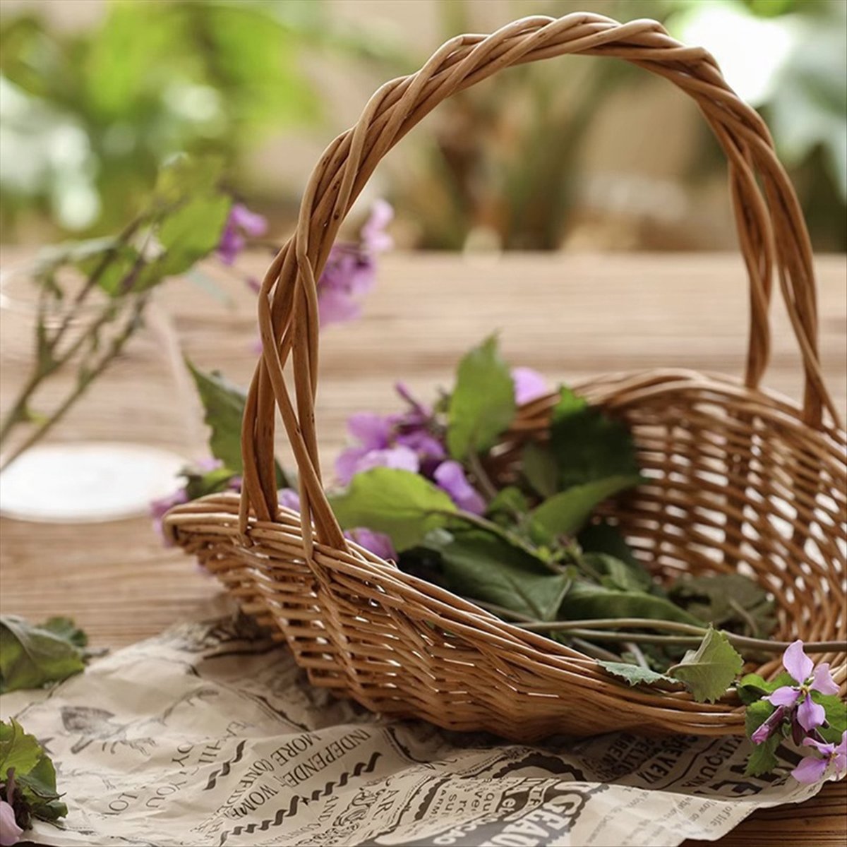 ABST Picnic Basket Easter Cand - Flower Girl Basket avis et prix