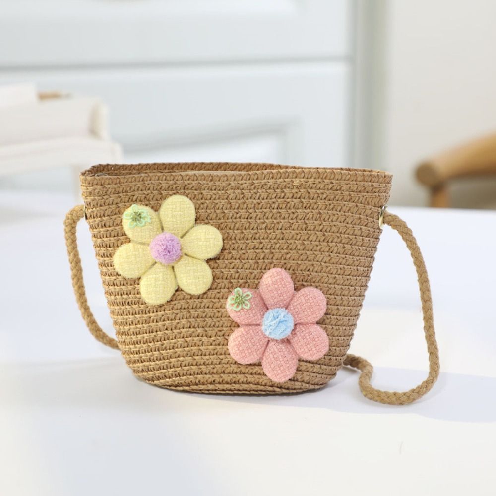 Cute Handmade Woven Girl Flowe - Flower Girl Basket avis et prix