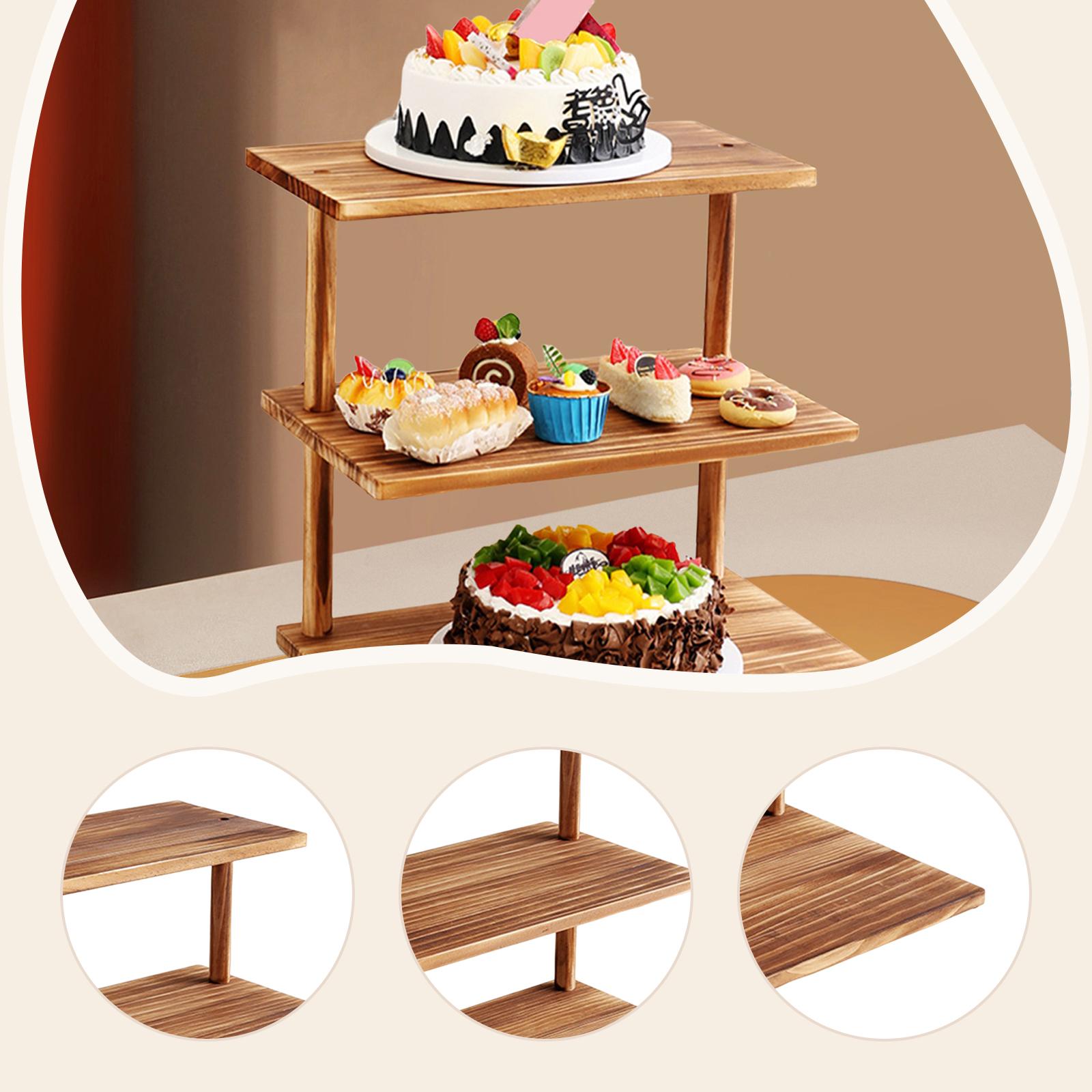 Sturdy 3 Tier Cupcake Stand Wo - Wedding Support avis et prix
