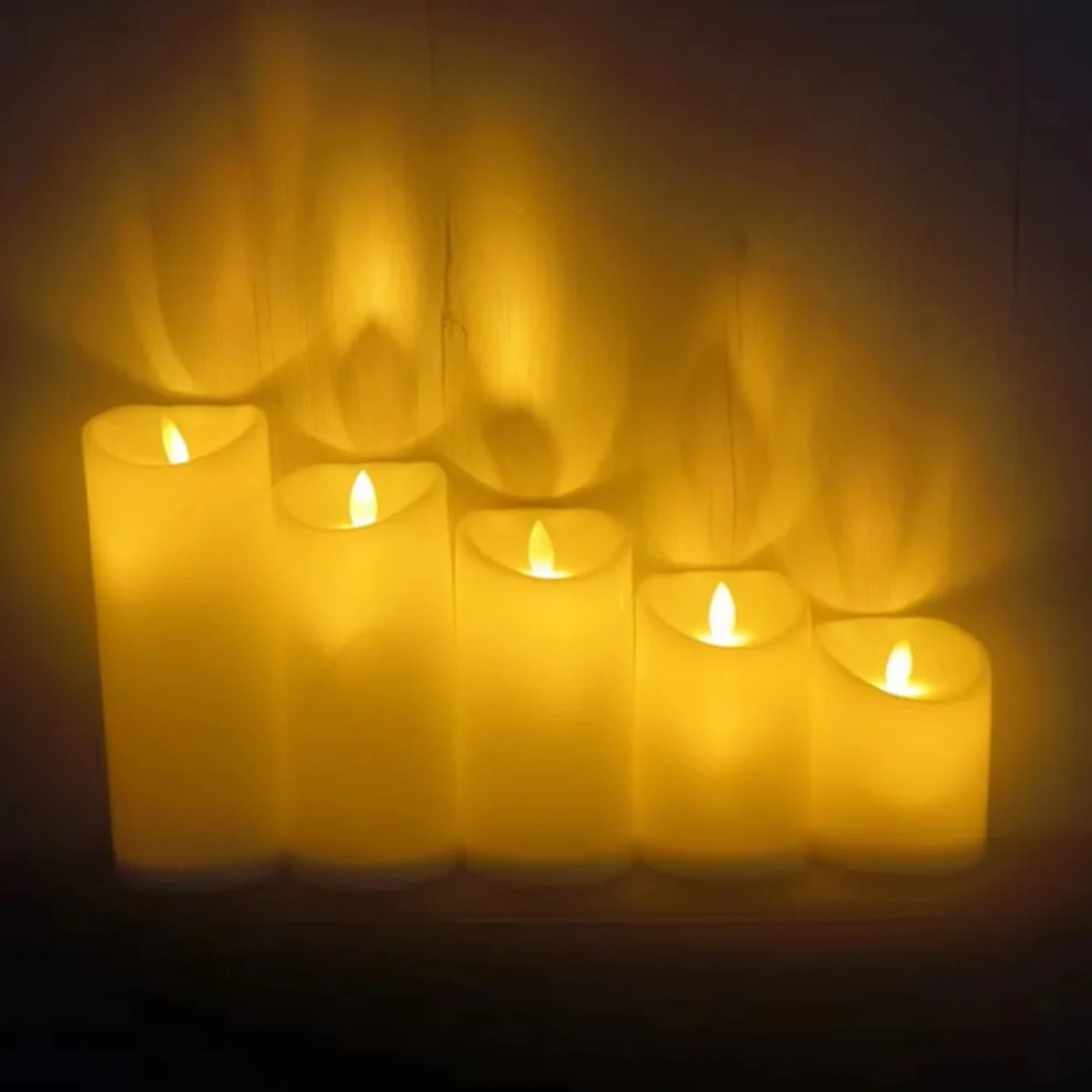 LED Electric Candle Lamp Swing - Wedding Power Supply avis et prix