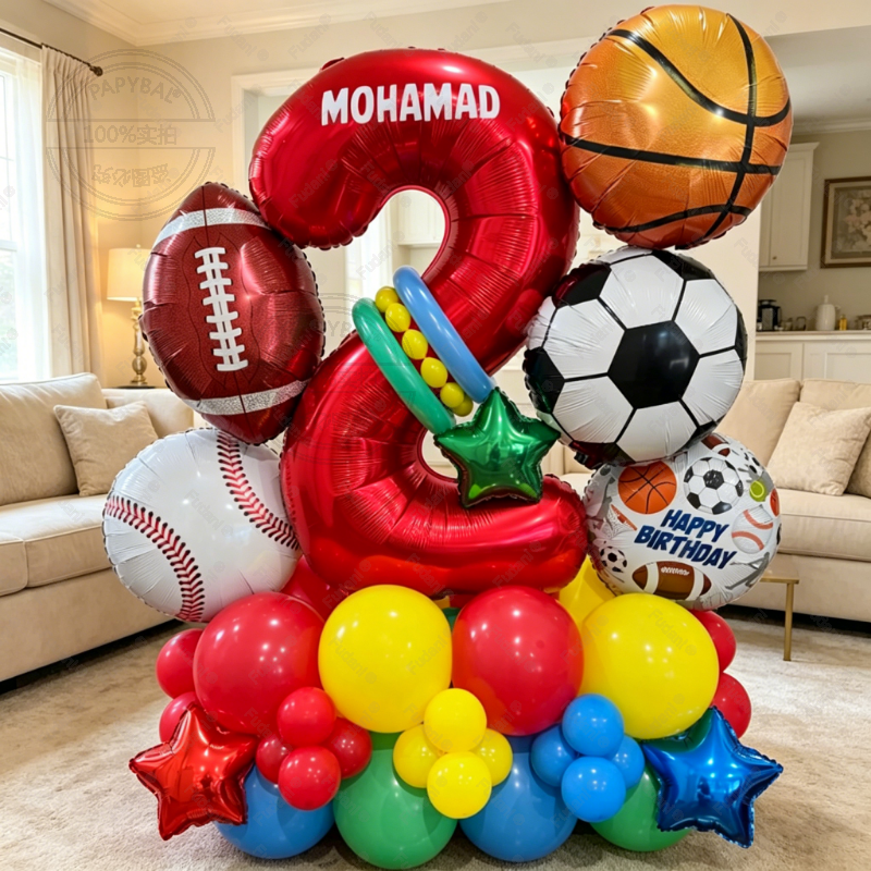 53Pcs Sports Theme 1-9th Birth - Supply Wedding Venue avis et prix