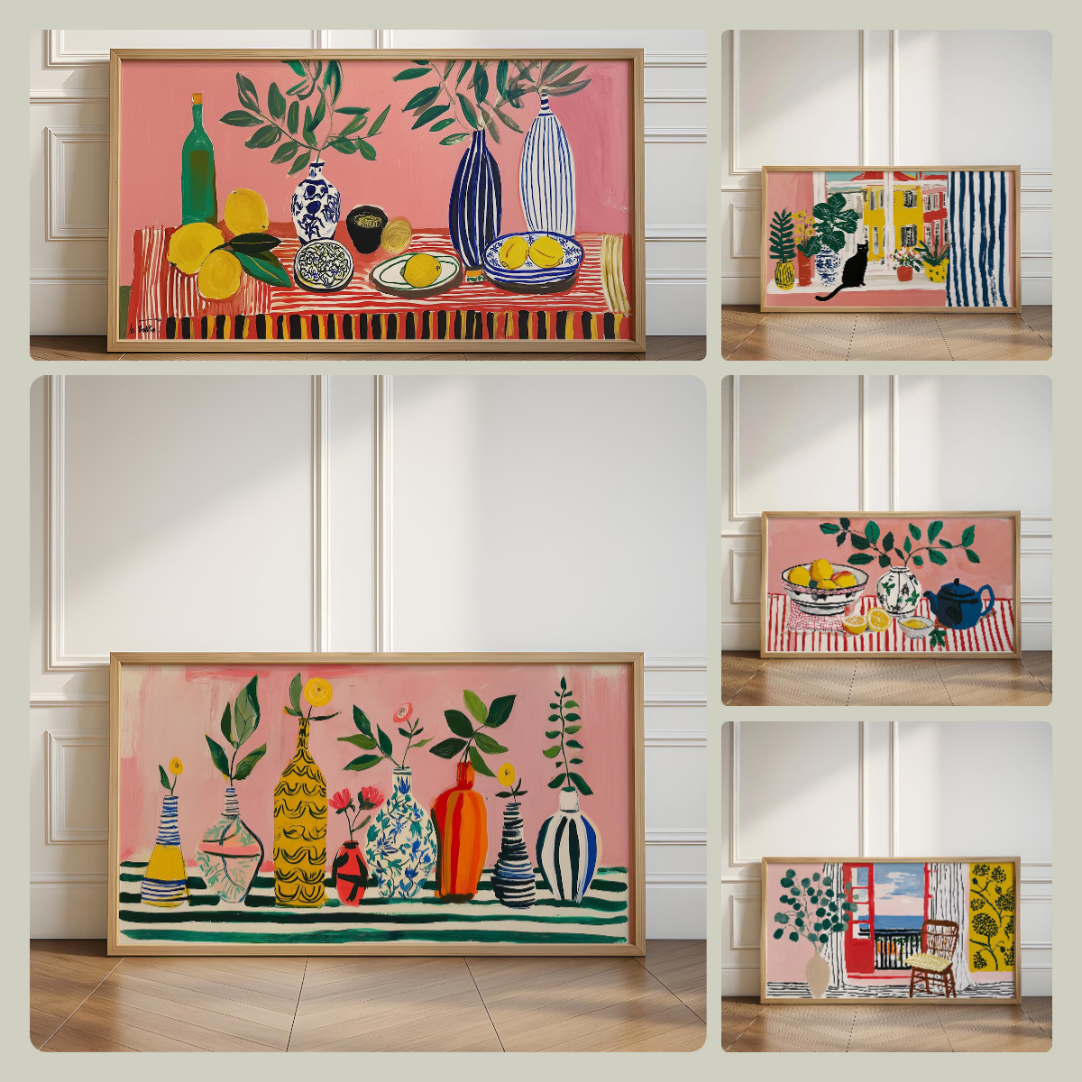 Matisse Series Abstract Black  - Flower Girl Basket avis et prix