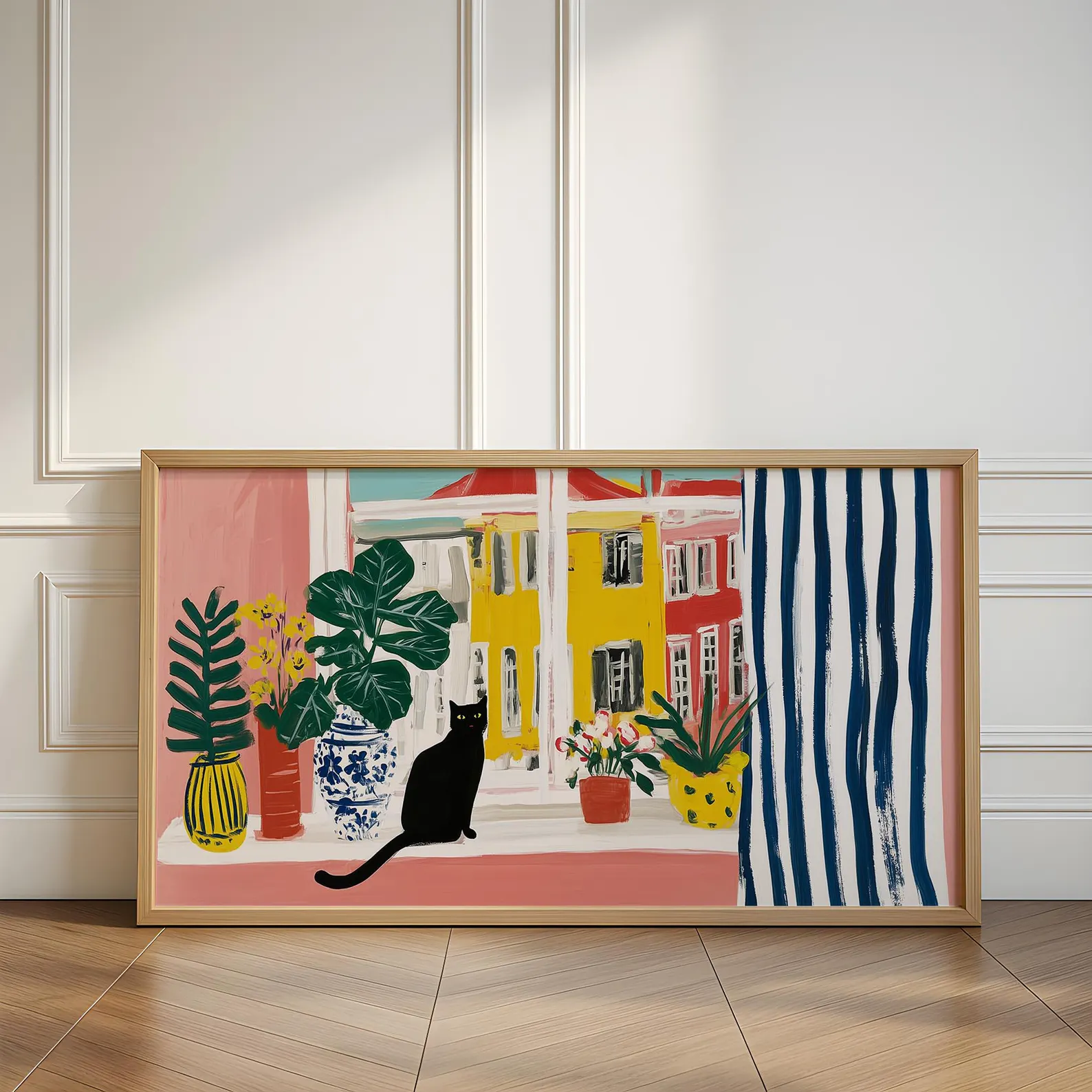 Matisse Series Abstract Black  - Flower Girl Basket avis et prix