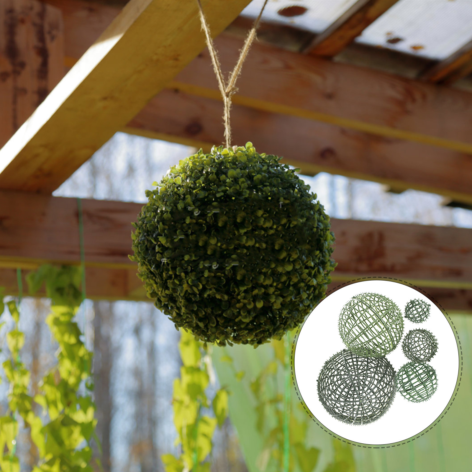 5Pcs Decorative Flower Ball Fr - Wedding Support avis et prix